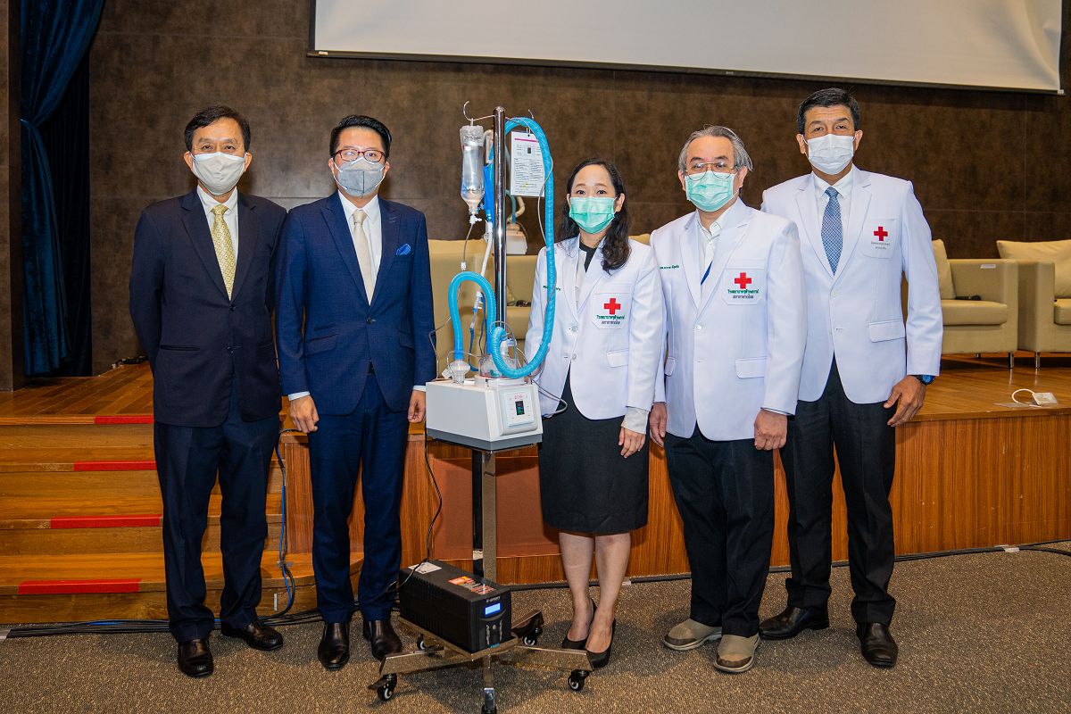  “เอ็นไอเอ - รพ.จุฬาฯ”  ร่วมพัฒนา “เครื่องช่วยหายใจไฮโฟลว์” นวัตกรรมจากฝีมือคนไทย