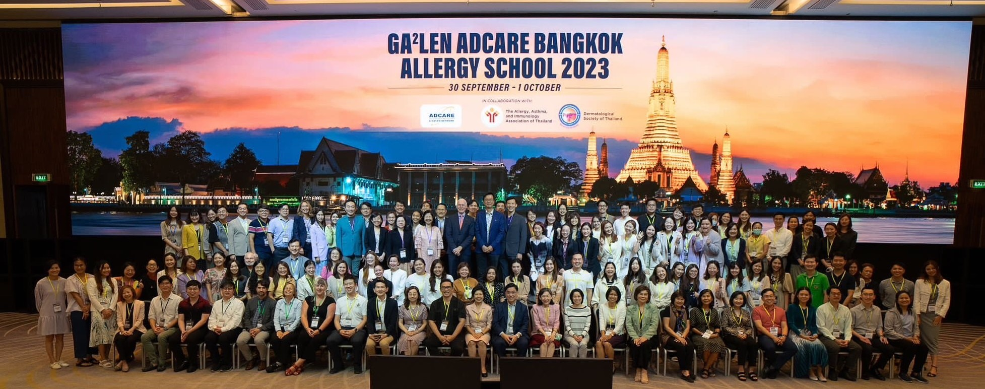 สมาคมแพทย์ผิวหนังฯร่วมกับสมาคมโรคภูมิแพ้ โรคหืดฯ จัดการประชุม GA²LEN  ADCARE Allergy School Bangkok